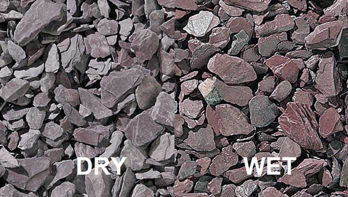 Plum Slate Chippings