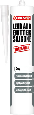 Lead and Gutter Silicone Sealant (Grey)