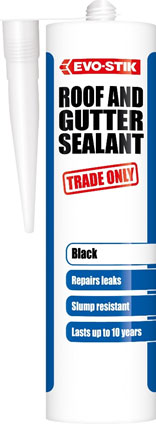 Weatherproof Roof and Gutter Sealant (Black)