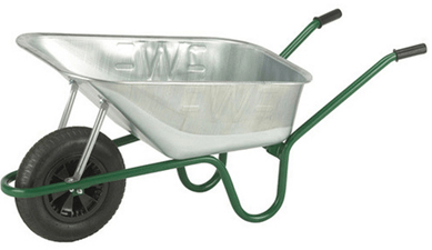 Professional Galvanised Wheelbarrow
