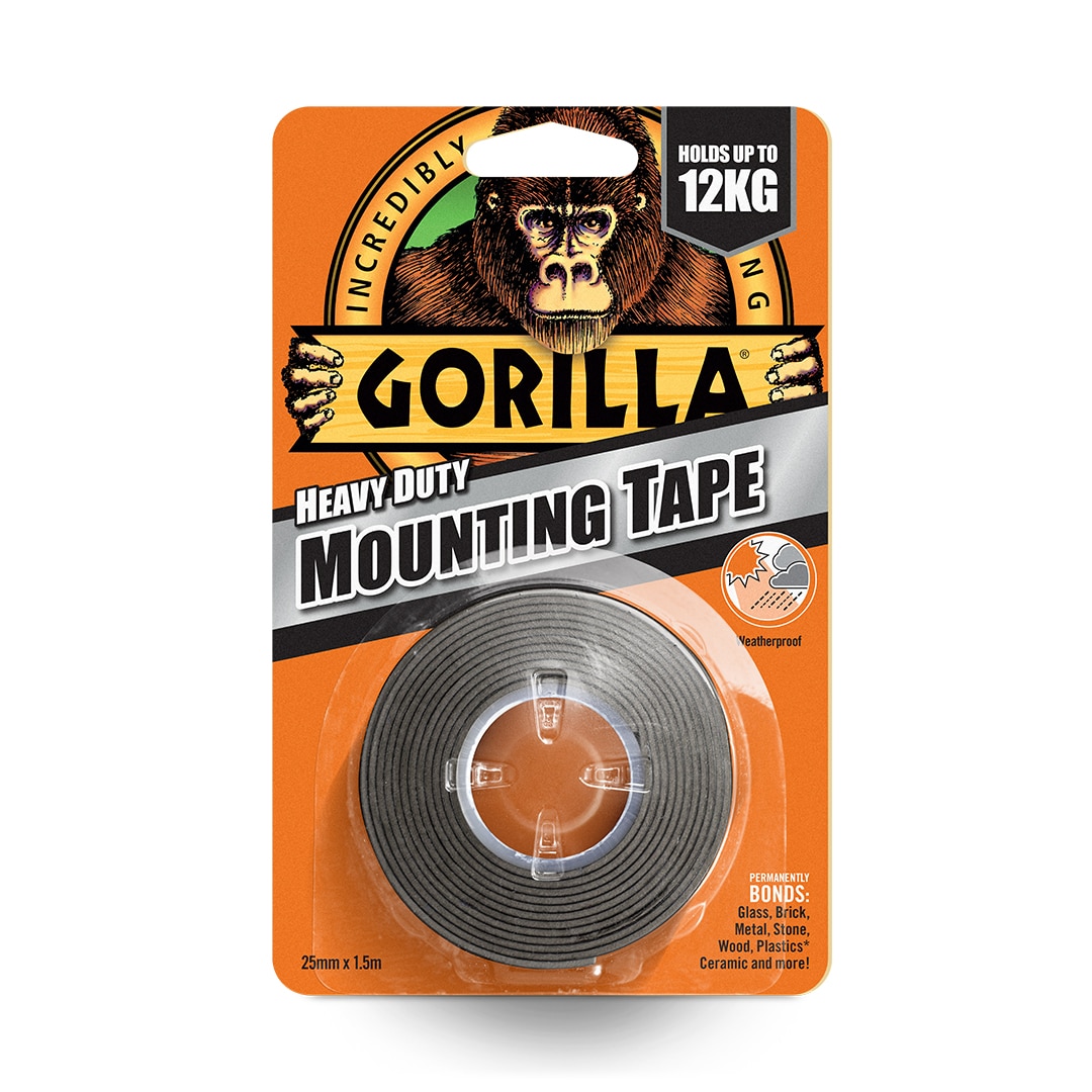 GORILLA HEAVY DUTY MOUNTING TAPE