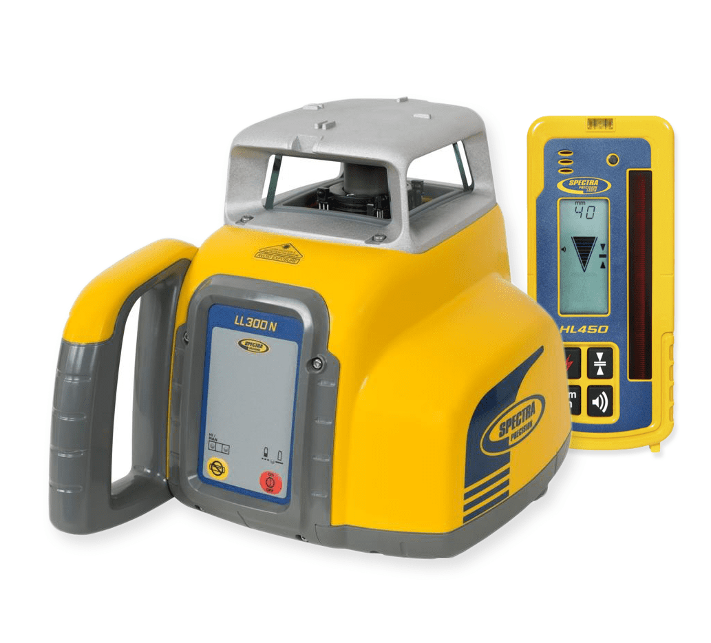 Spectra LL300N Laser Level & HR320 Laser Receiver