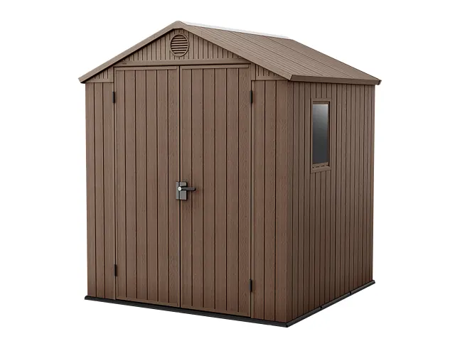 Darwin Shed Brown 6 x 6ft  