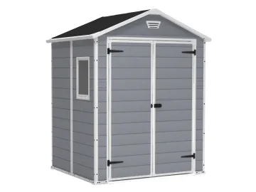 Manor Shed Grey 6 x 5ft