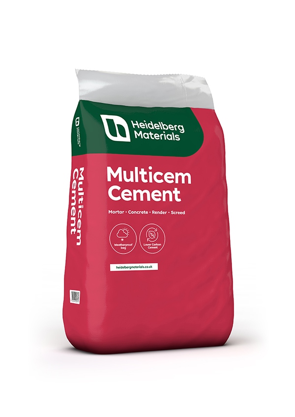 Multicem® in plastic